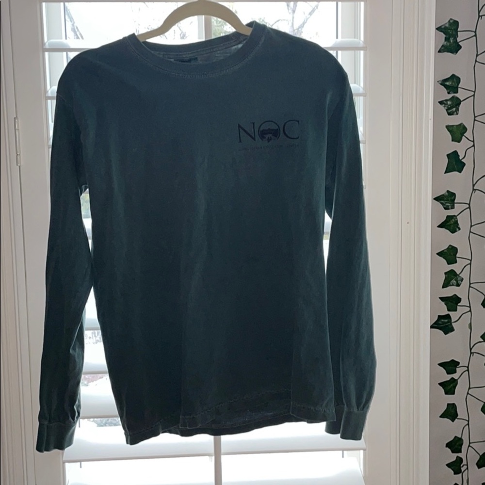green NOC Comfort Colors long sleeve shirt